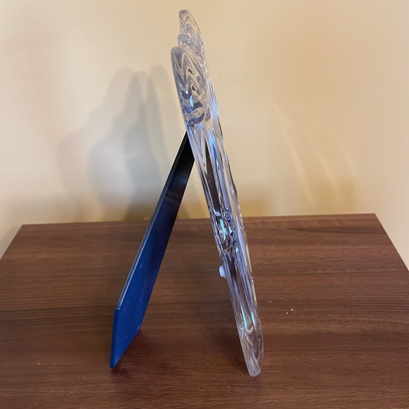 Mikasa Simone Crystal Picture Frame for 4.5 x 6.5 Pic NIB - Picture 2 of 9